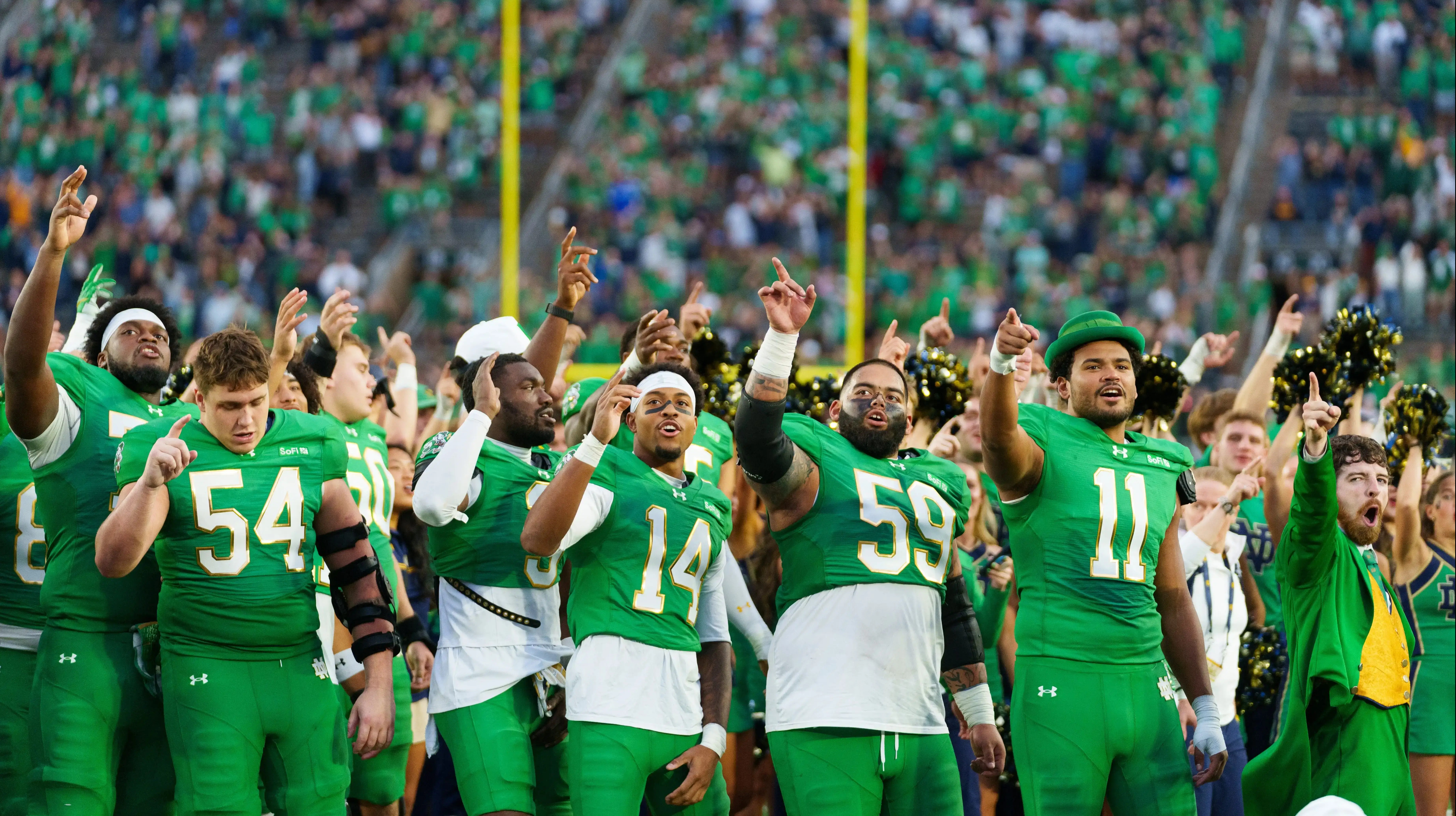 Notre Dame gains ground on top spot in post-Week 6 US LBM Coaches Poll