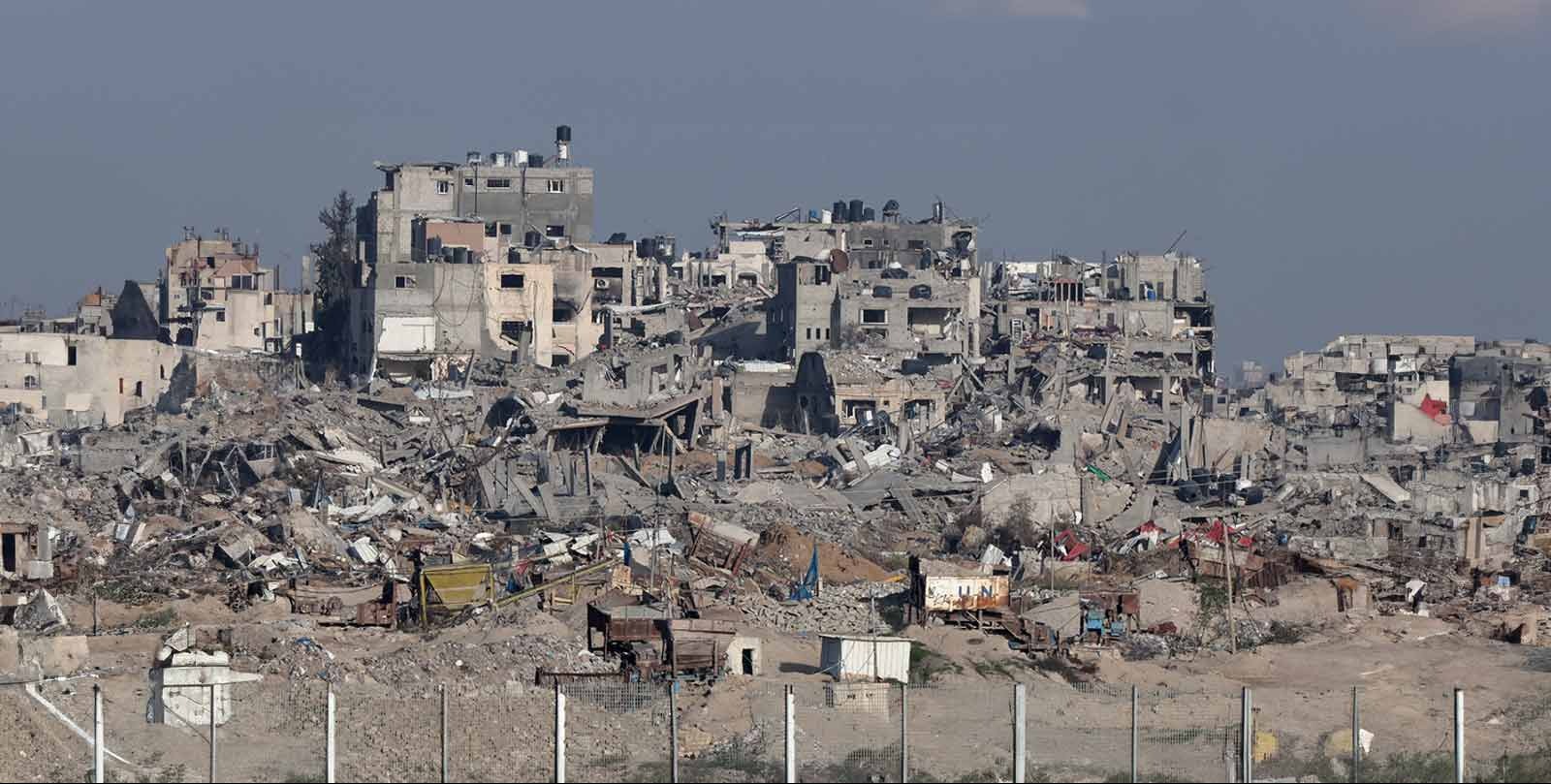 VIDEO | Rain drenches tent camps in central Gaza as winter storm continues in the war-battered enclave