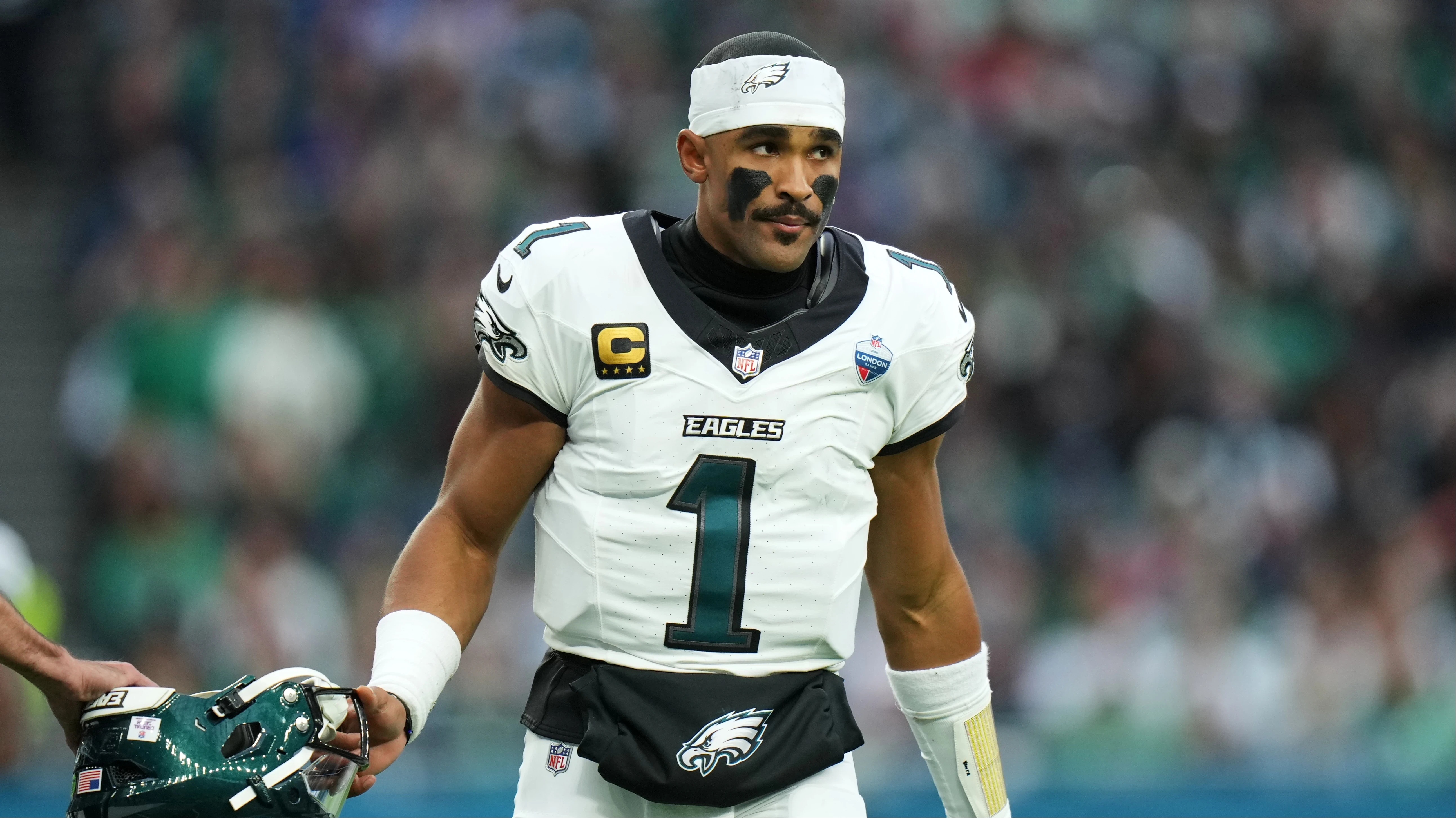 Eagles rule out quarterback Jalen Hurts for Sunday's game against Carolina with a blood clot