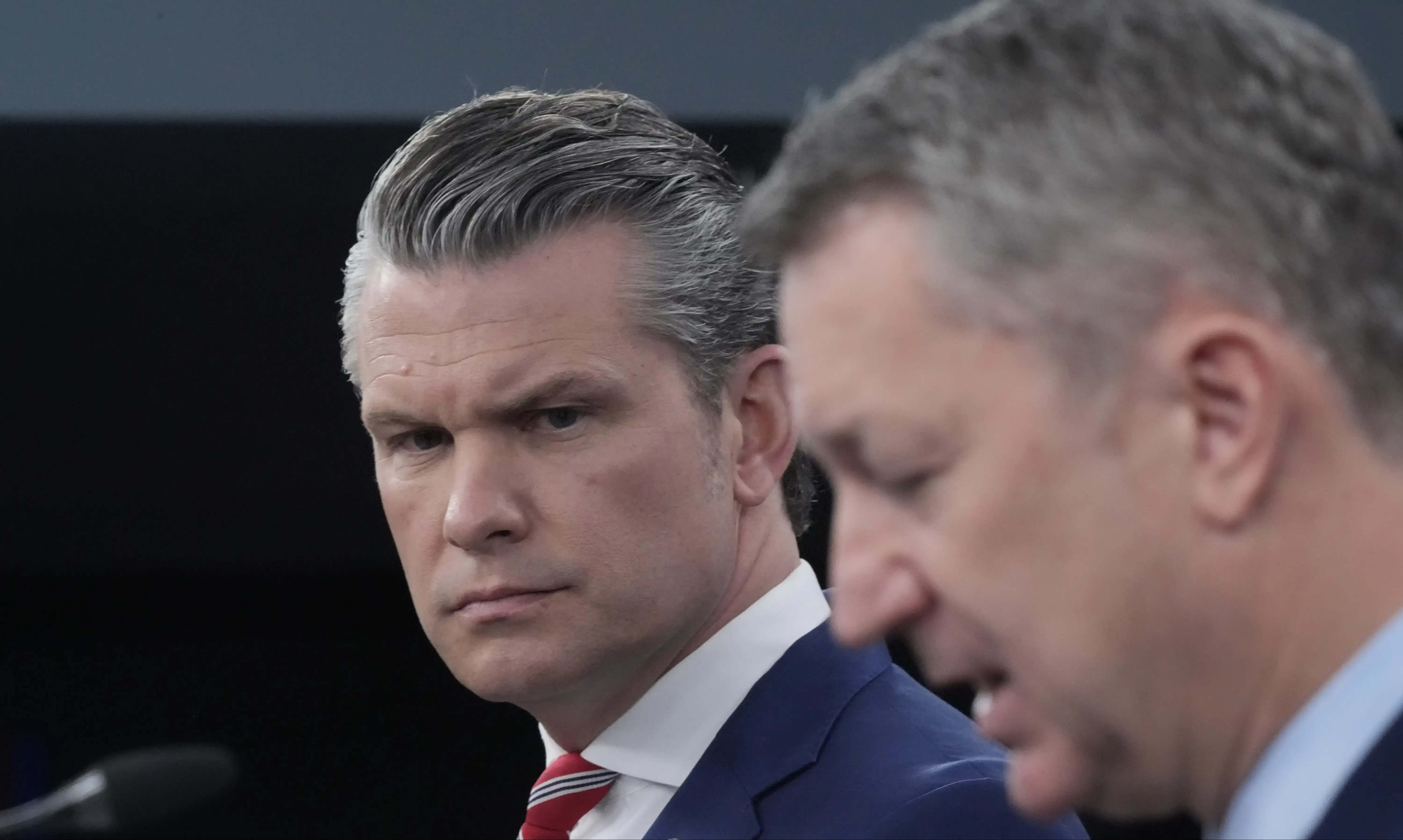 The Latest: Hegseth and Caine say ceasefire between the US and Iran is not over