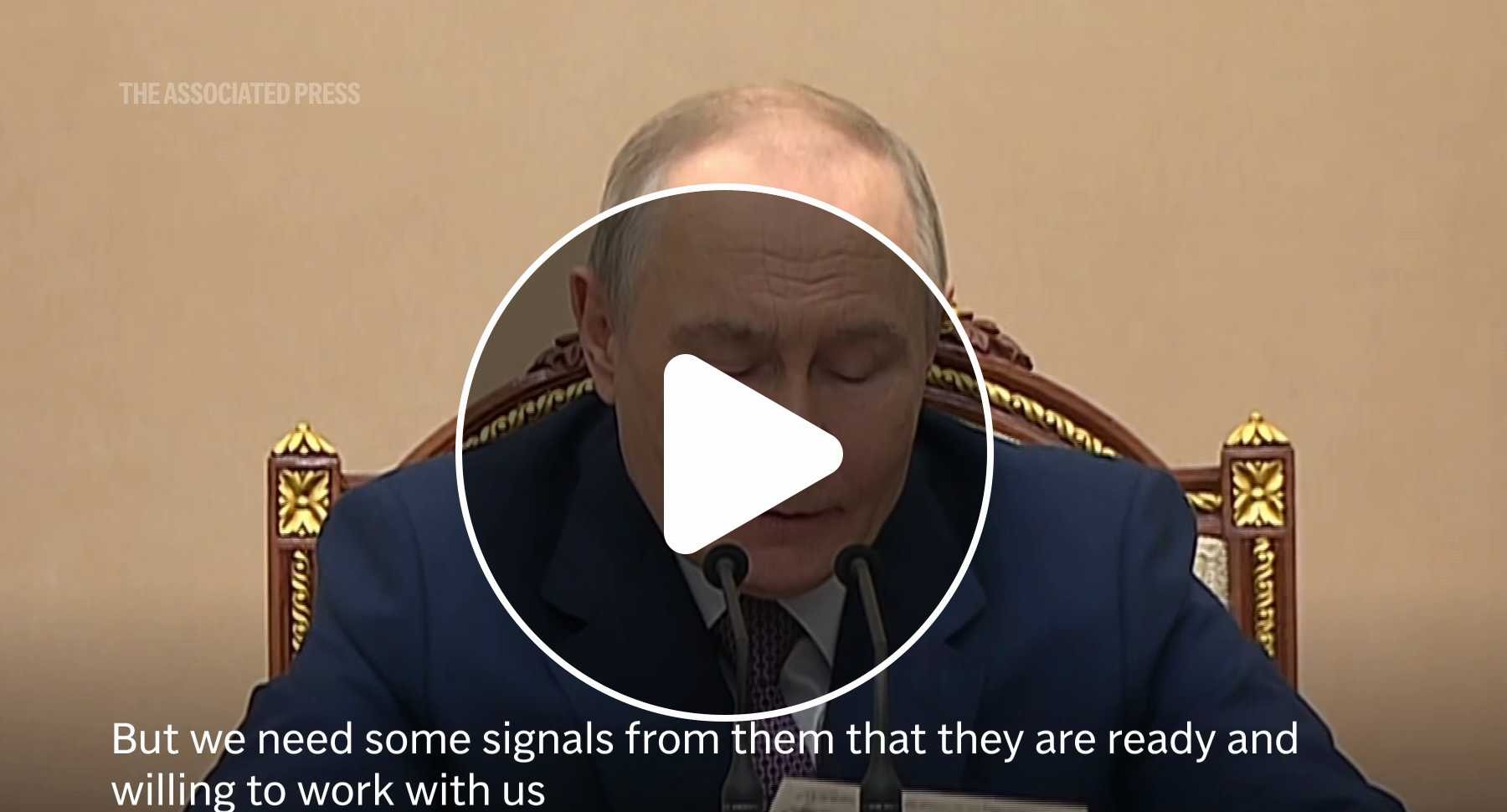 VIDEO | Russia ready to cooperate with Europe on oil and gas, Putin says
