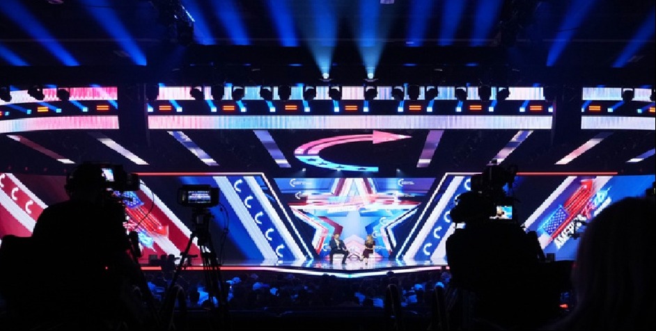 Vance refuses to set red lines over bigotry as conservatives feud at Turning Point