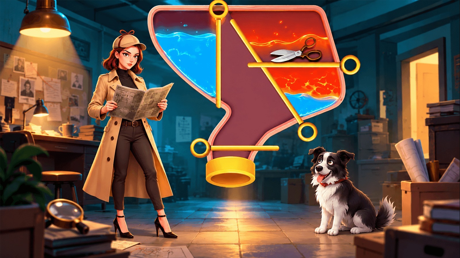 Pin Detective: Pull the Pin. Crack the Case!