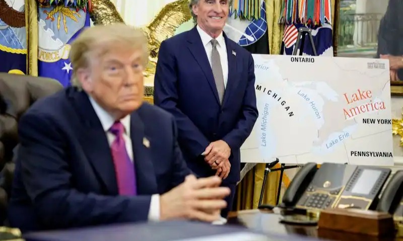 Trump signs order to rename Lake Ontario as Lake America