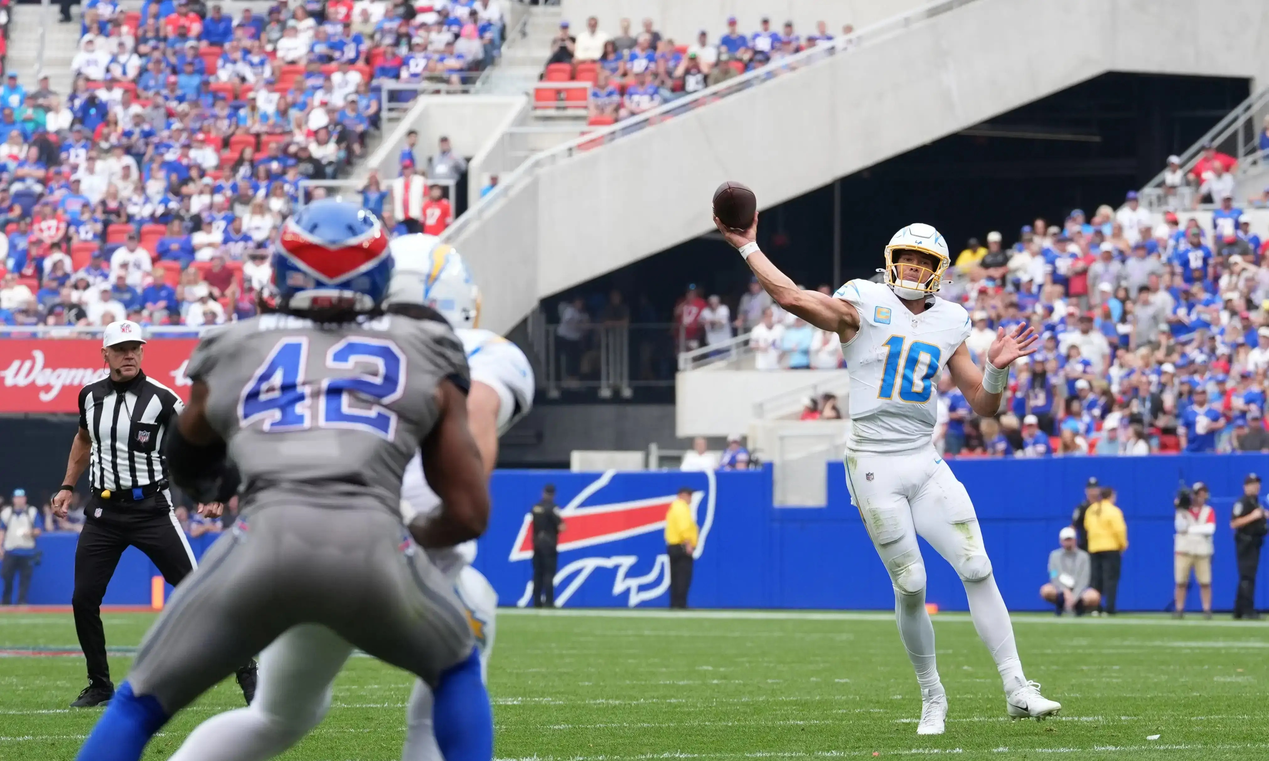 Justin Herbert owns Chargers’ collapse vs. Bills: 'It starts with me'