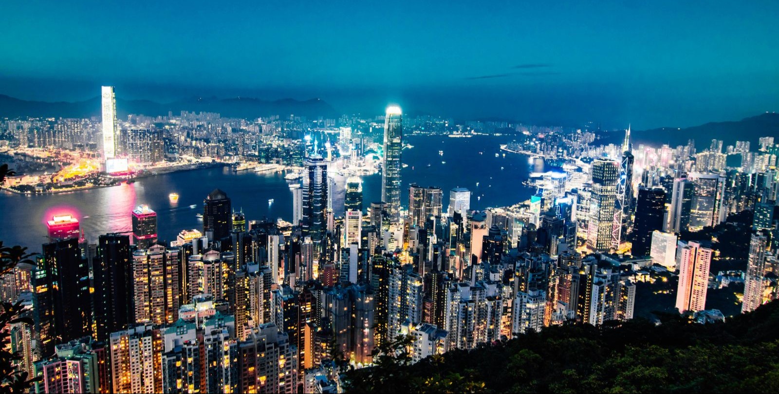 VIDEO | Giant inflatable cartoons descend on Hong Kong’s Victoria Harbor