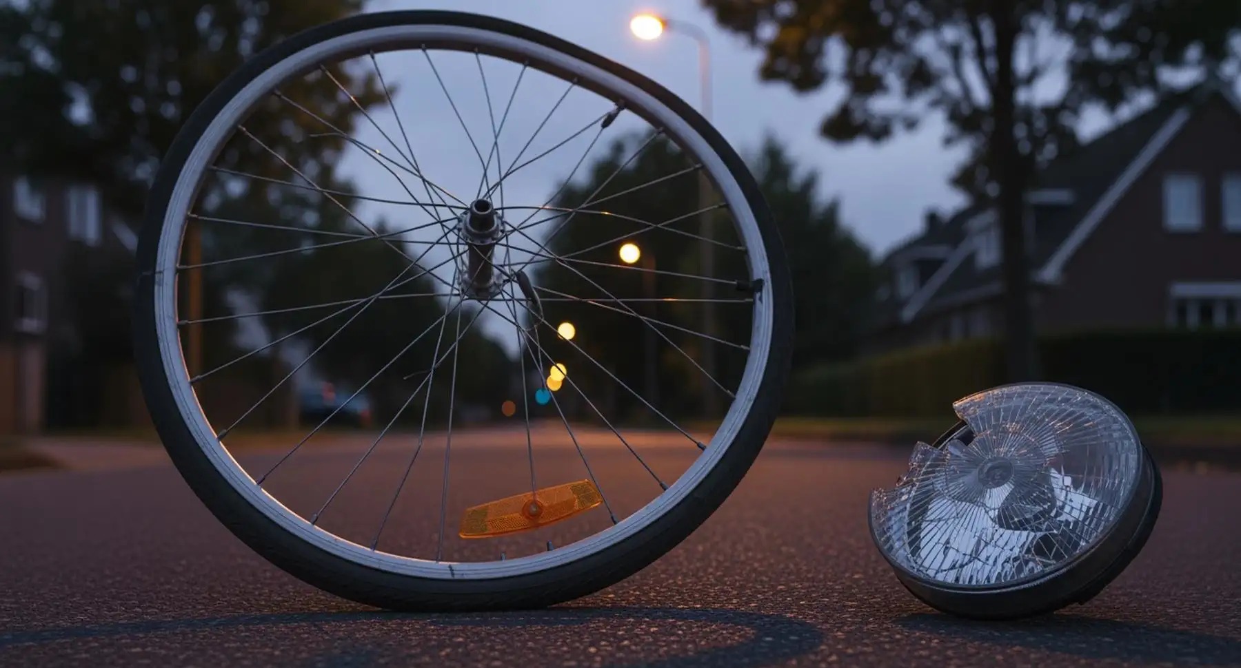 VIDEO | Baltimore cyclist finds joy in collecting lost hubcaps and stringing them into art