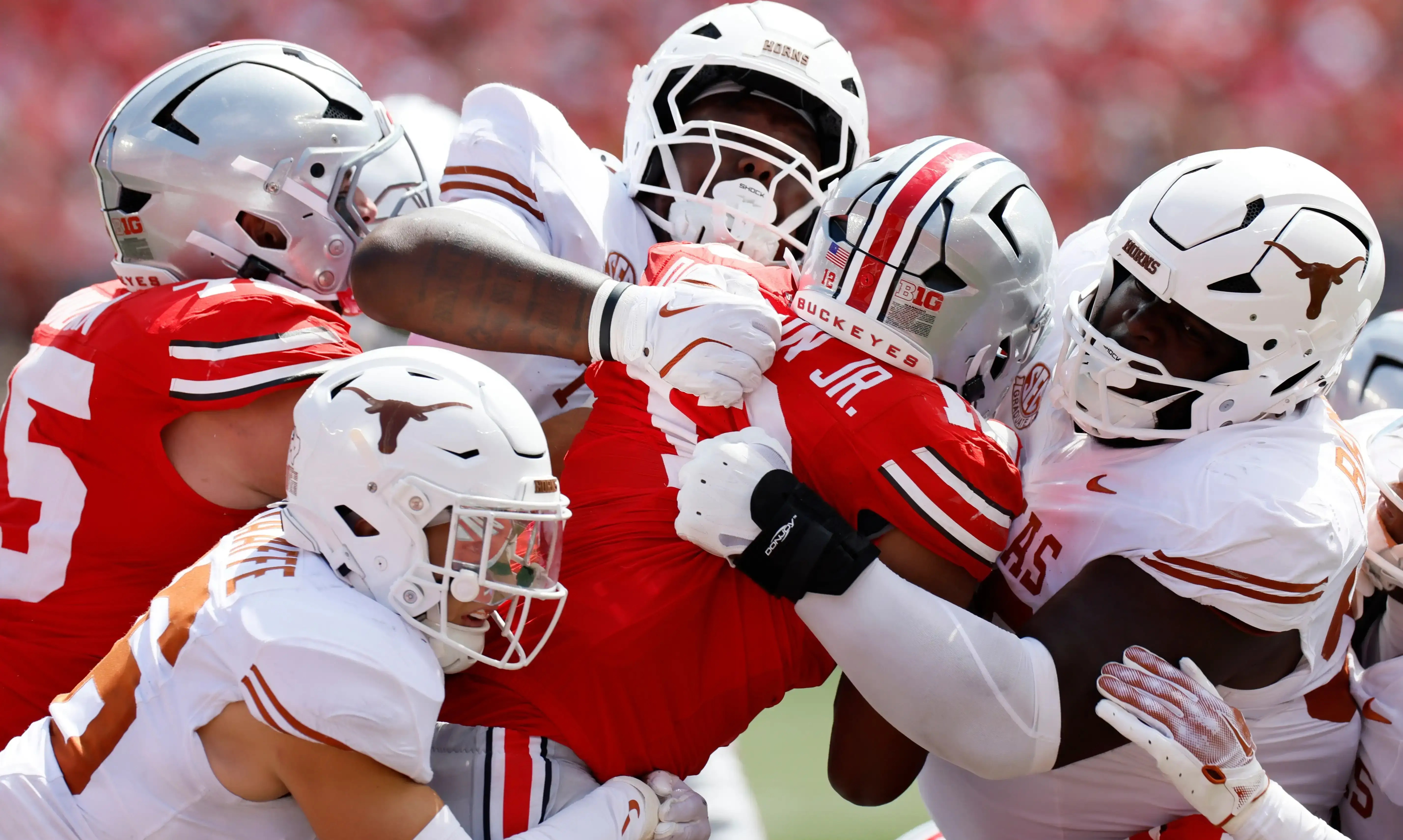 The Latest: Ohio State and Oregon are 1-2 in preseason Top 25 college football poll