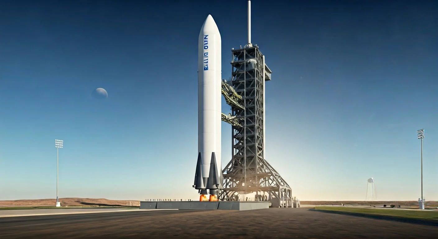 Blue Origin's New Glenn Rocket Aims for Mars.