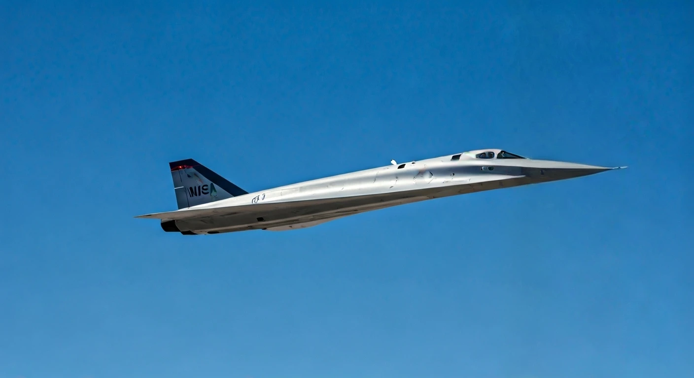 NASA's X-59 Supersonic Jet Nears First Flight