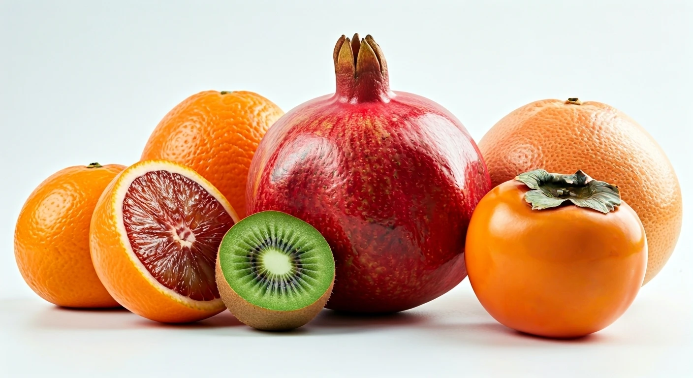 Eat These Fruits for Glowing Winter Skin