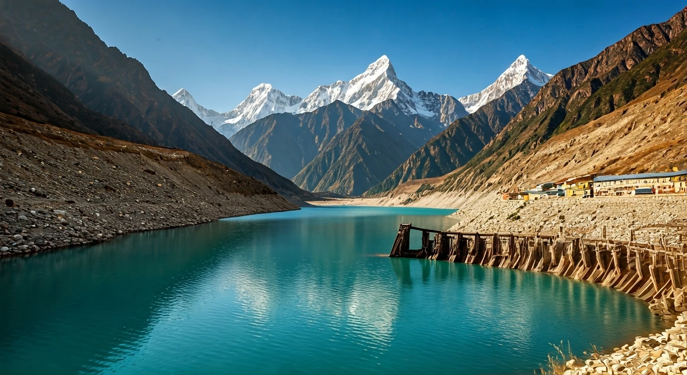 Why Did a Lake Form in Uttarakhand's Bhagirathi?