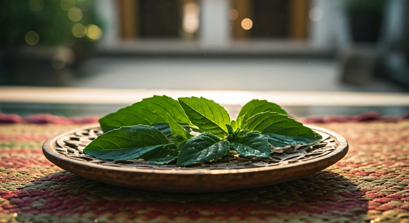 Tulsi Can Calm Cortisol and Boost Health