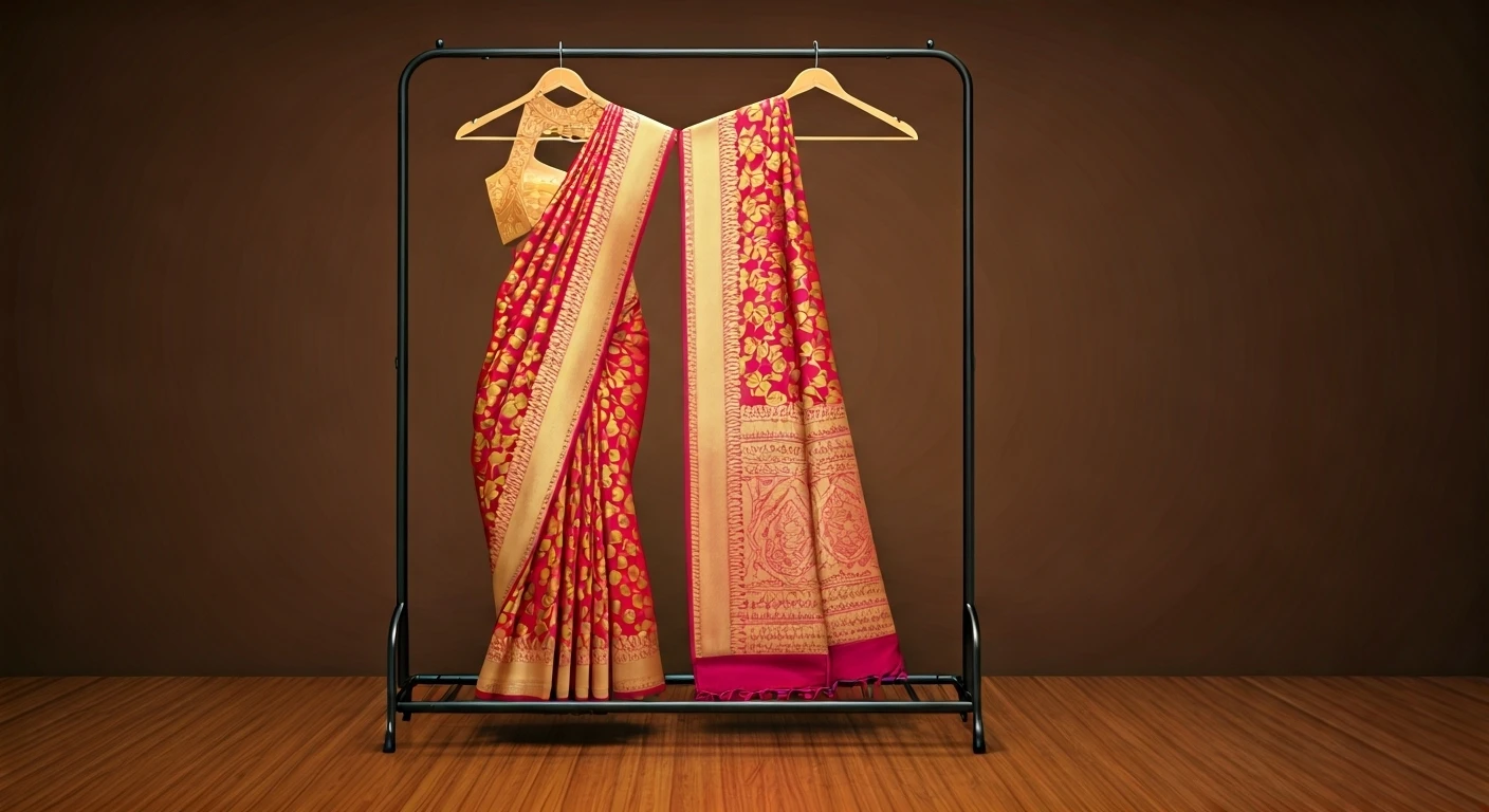 Sonam Kapoor Wears Banarasi Saree for Karwa Chauth