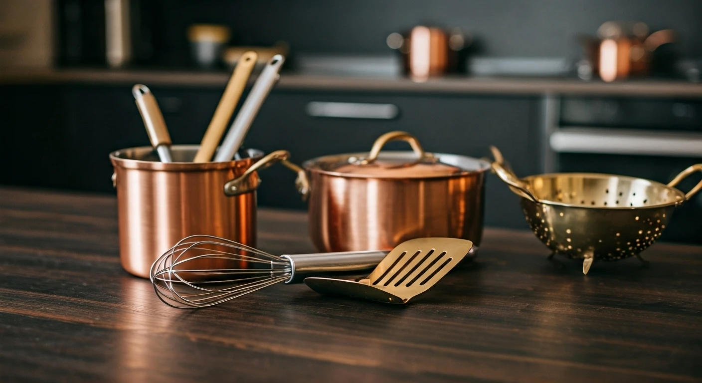 Should You Choose Copper or Brass Utensils?