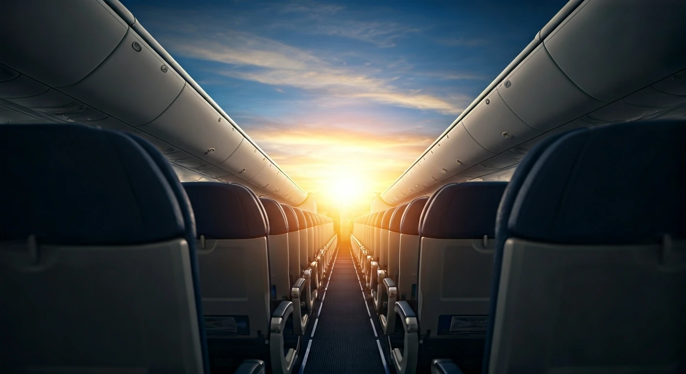 Open Shades Help Flight Attendants On Landing