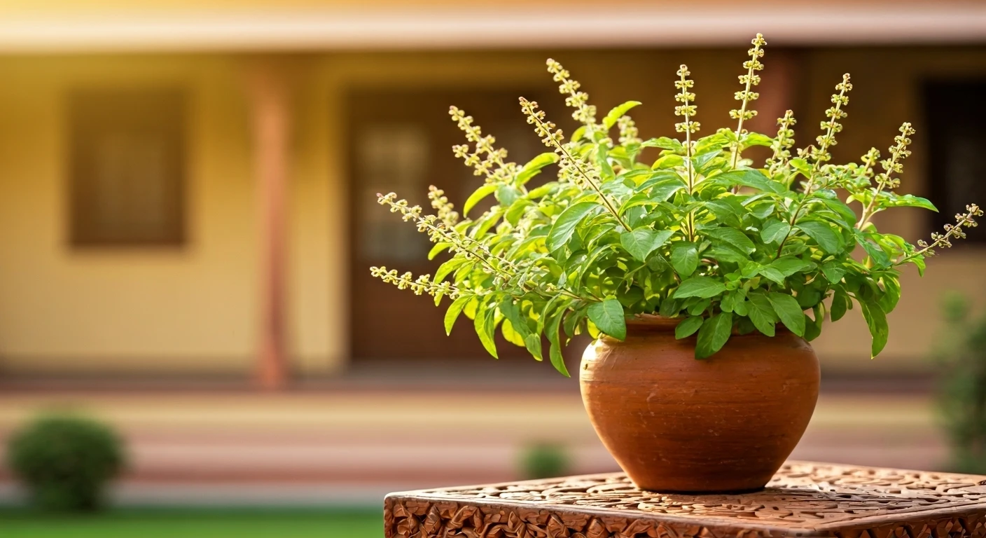 Tulsi Can Lower Cortisol By 36 Percent