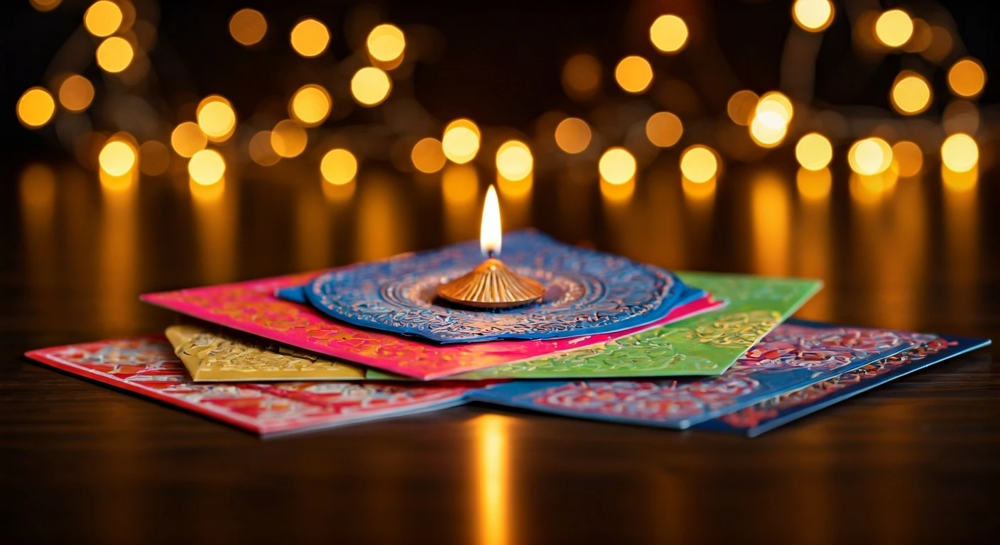 Stylish Diwali Card Party Theme Ideas