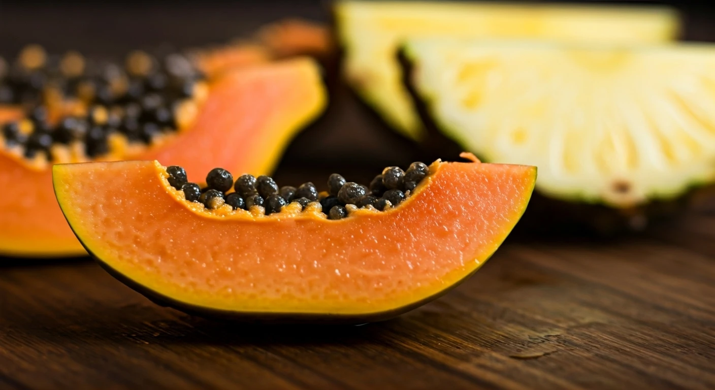Papaya and Pineapple Can Give You Radiant Skin