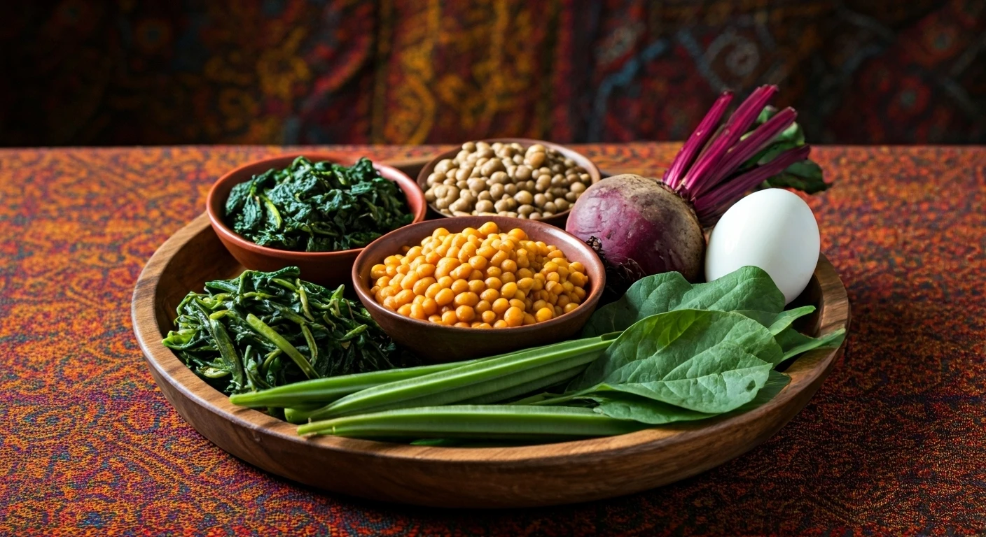Eat Iron-Rich Indian Foods for More Energy.