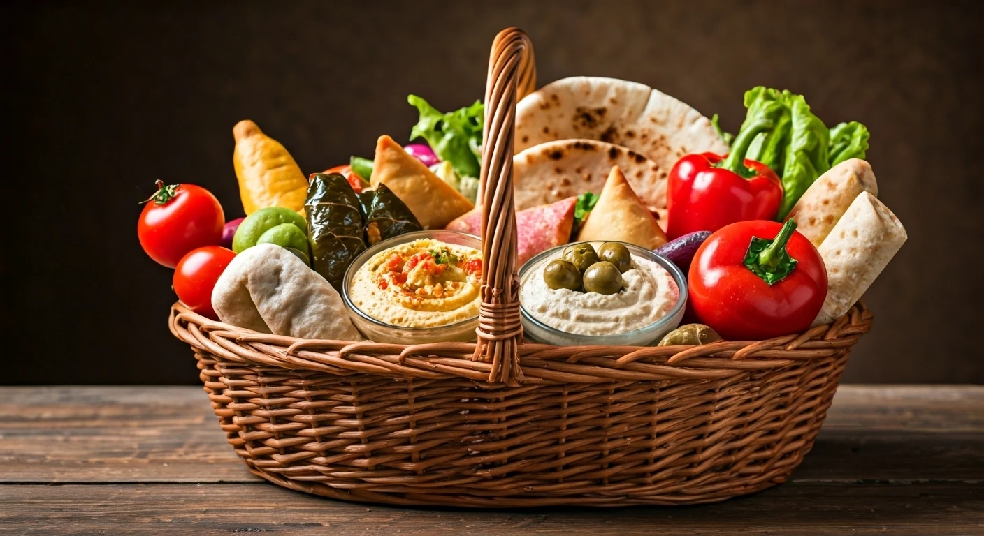 Explore Global Cuisine With a Farmer's Basket