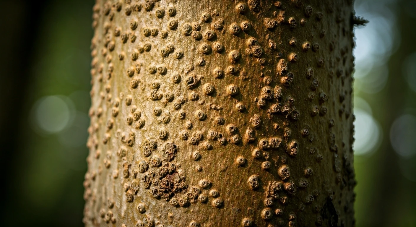 What Causes Tree Bark Skin Lesions?