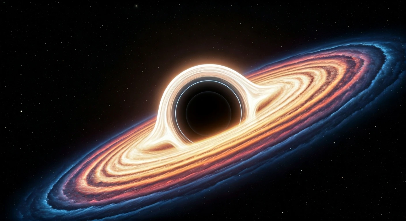 Webb Telescope Spots Black Hole's Galactic Scar
