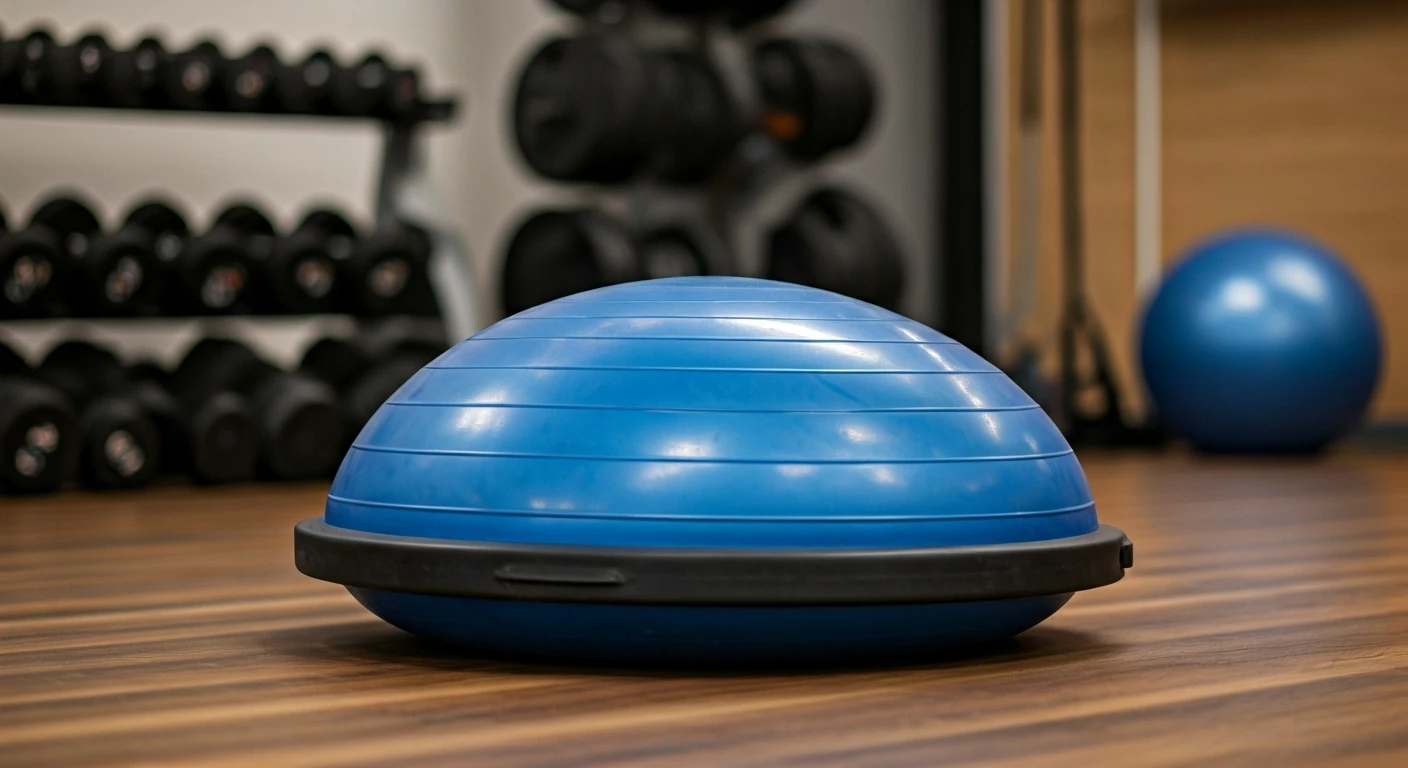 Bosu Ball Improves Strength and Stability.