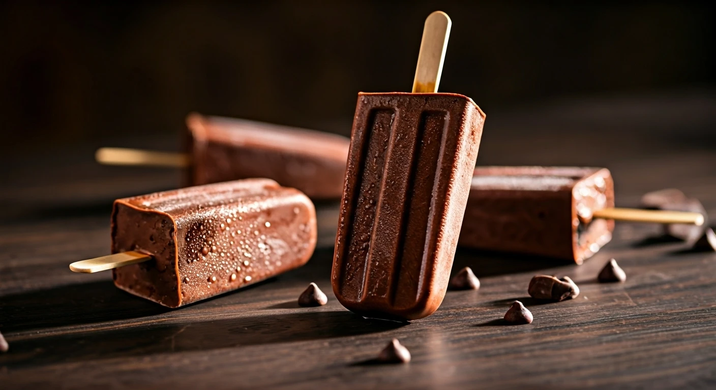 Make Cool Chocolate Popsicles In 7 Steps
