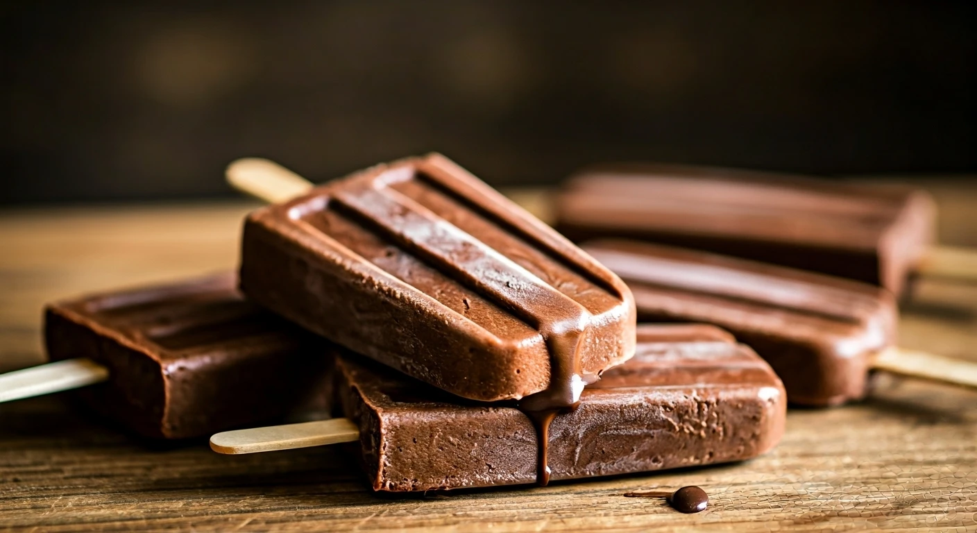 Make Delicious Chocolate Popsicles At Home!