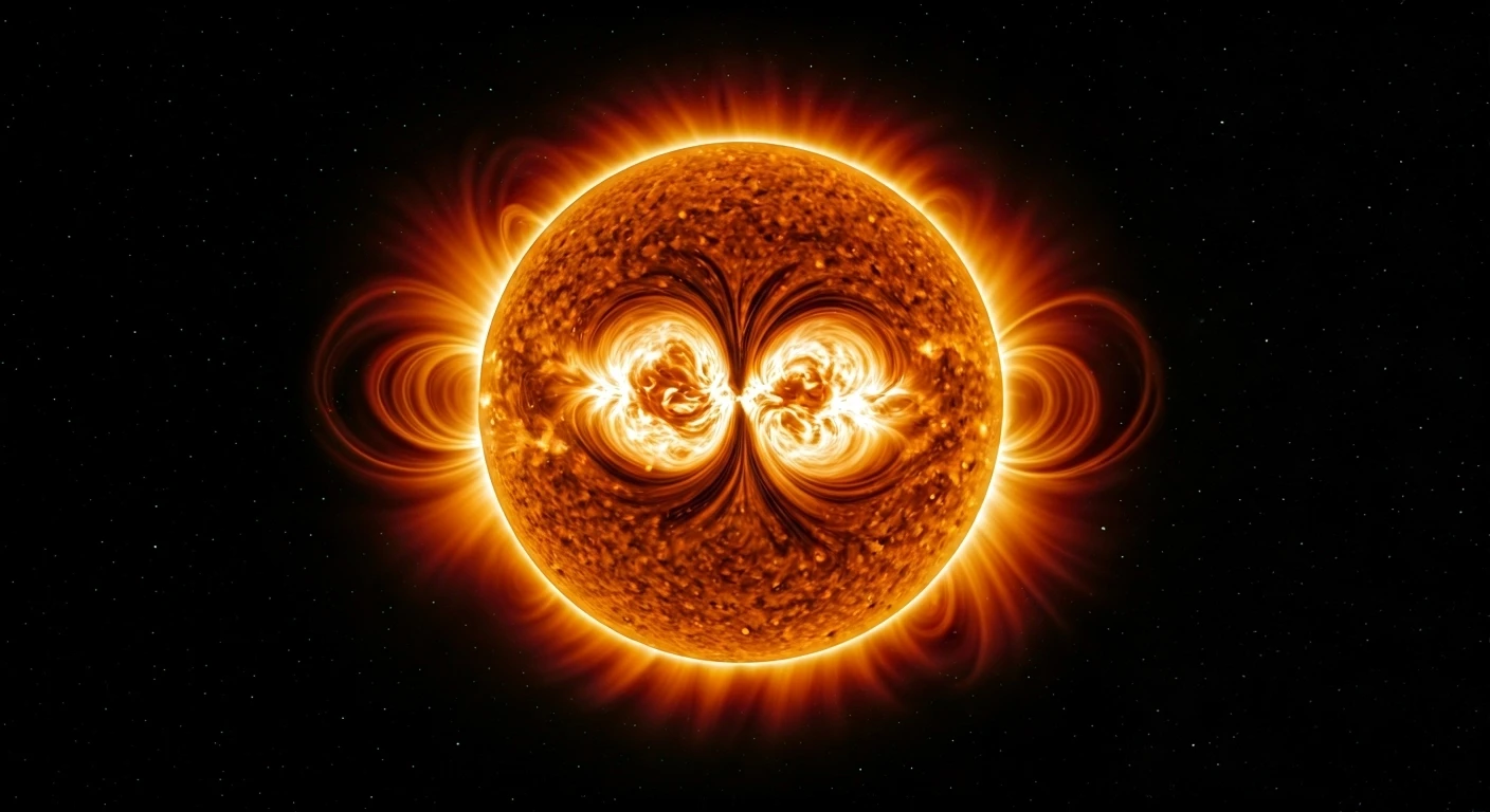 Why Is There a Butterfly Hole on the Sun?