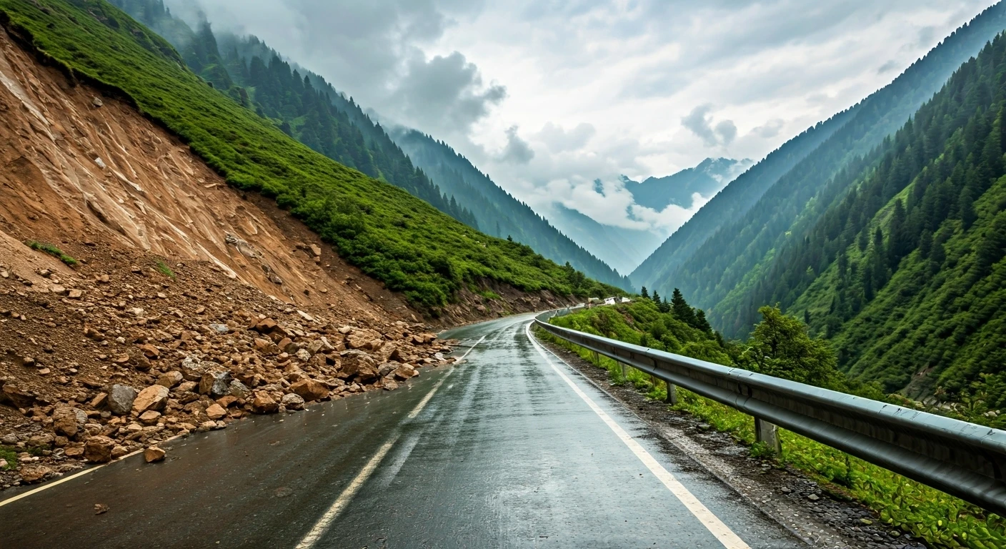 Heavy Rains Prompt Travel Warning in Himachal