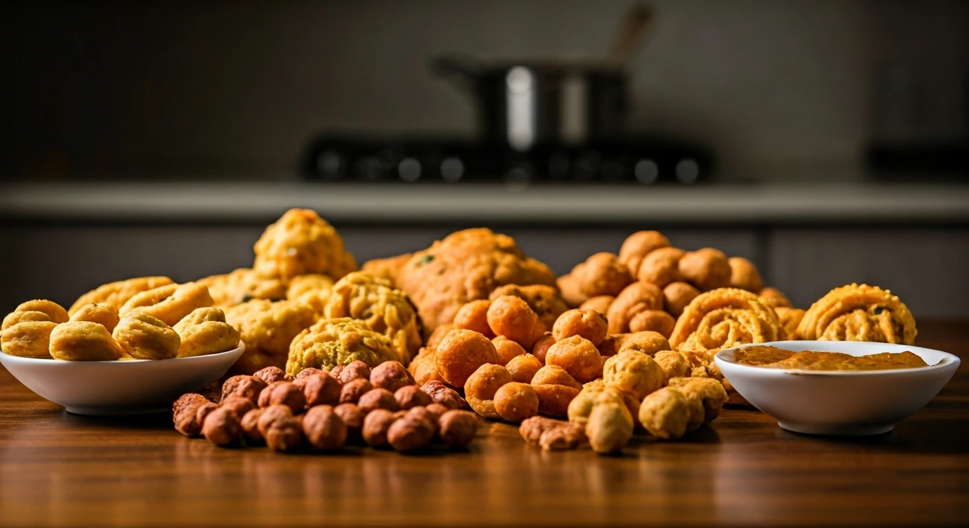 Make Quick, Healthy Diwali Snacks in 10 Minutes