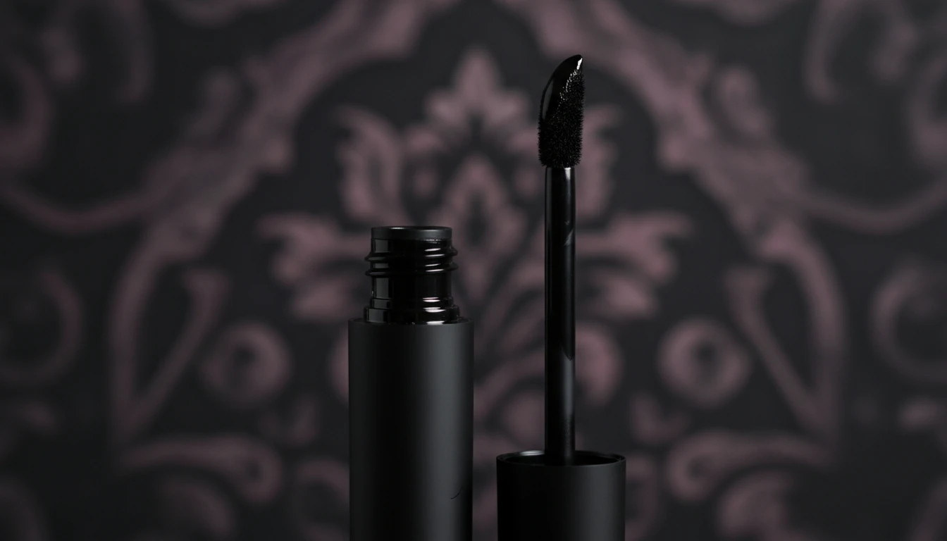 A Smudge-Proof Black Lipstick