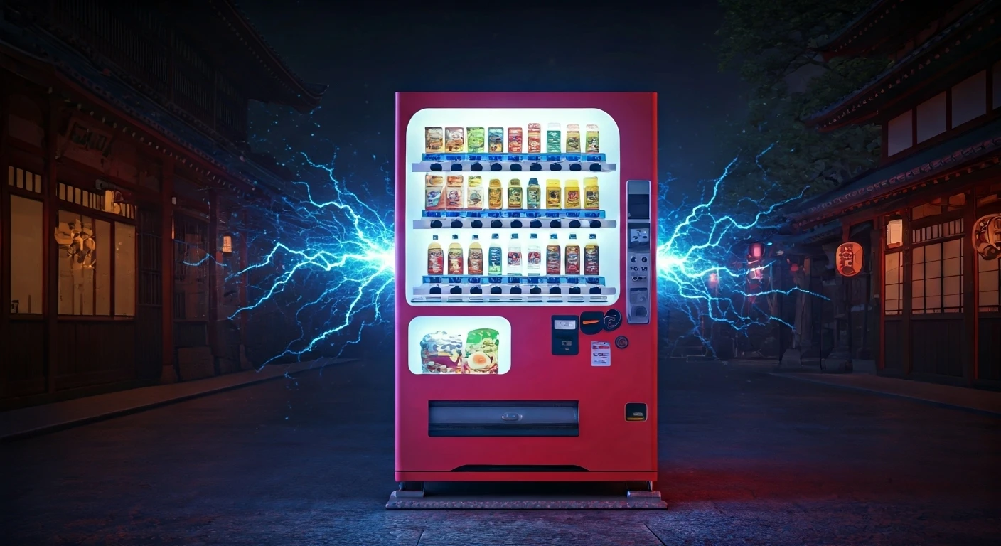 Japan's Vending Machines Save Lives in Quakes