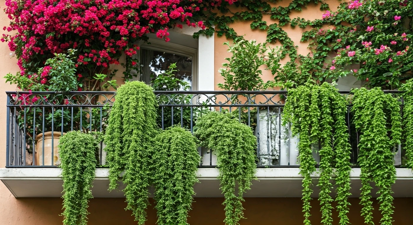 Creepers & Climbers: Elegant Balcony Decor