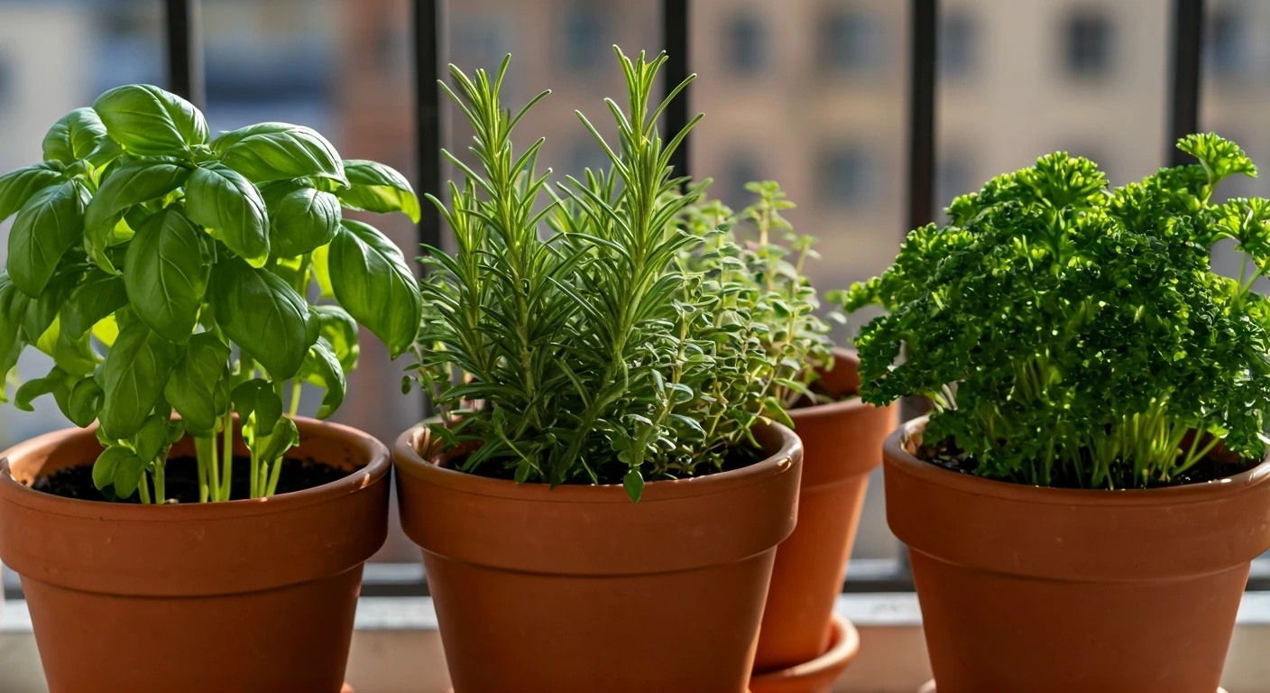 Grow These 5 Herbs in Your Balcony Garden