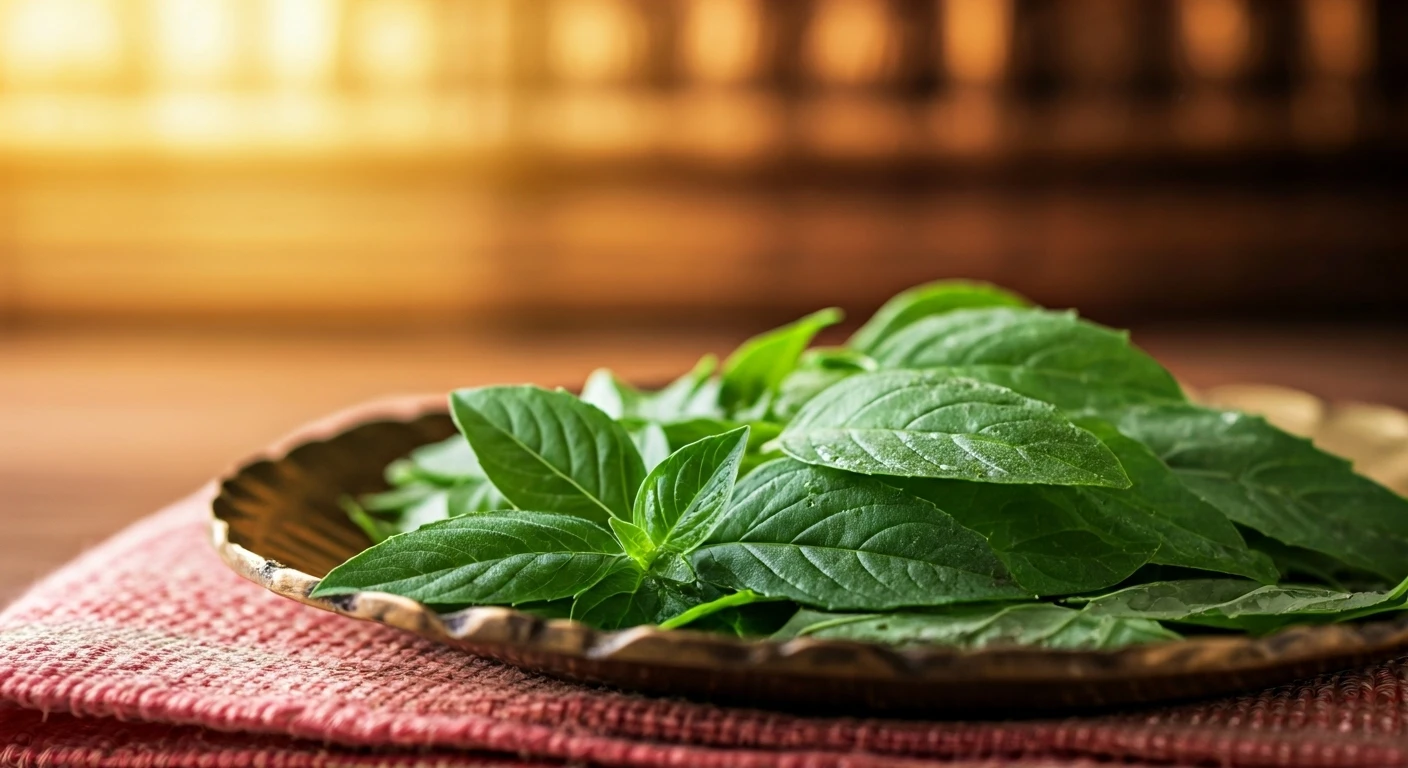 Tulsi Can Lower Stress in India Naturally