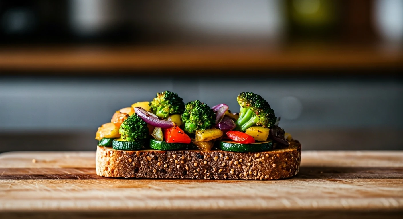 Make Delicious Toast With Leftover Vegetables