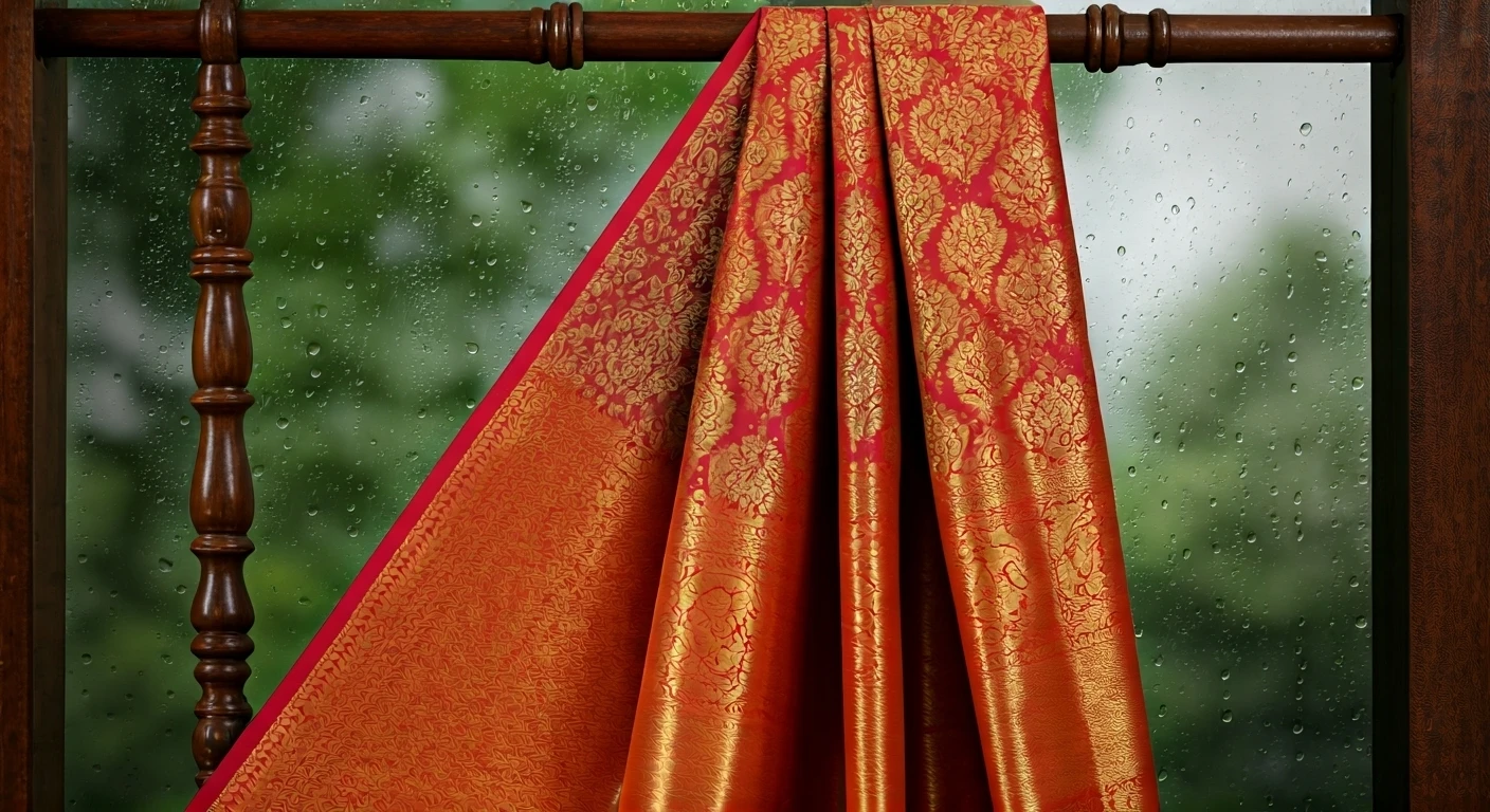 Monsoon Saree Drapes: 8 Hacks to Stay Flawless