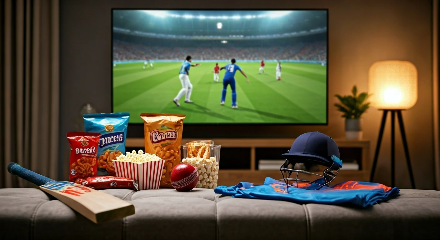 Get ready for couch cricket with this gear.