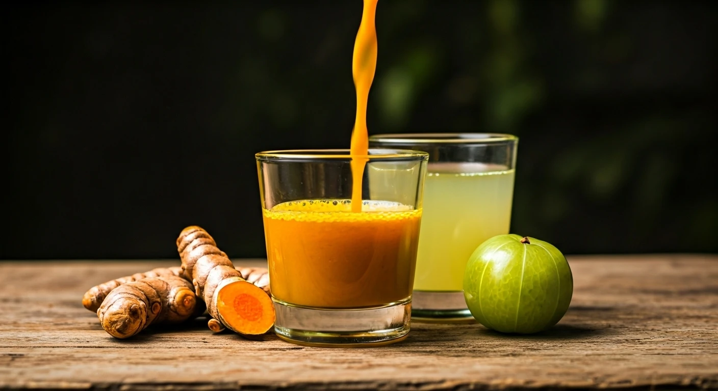 Amla-Turmeric Drink: Boost Heart Health Daily