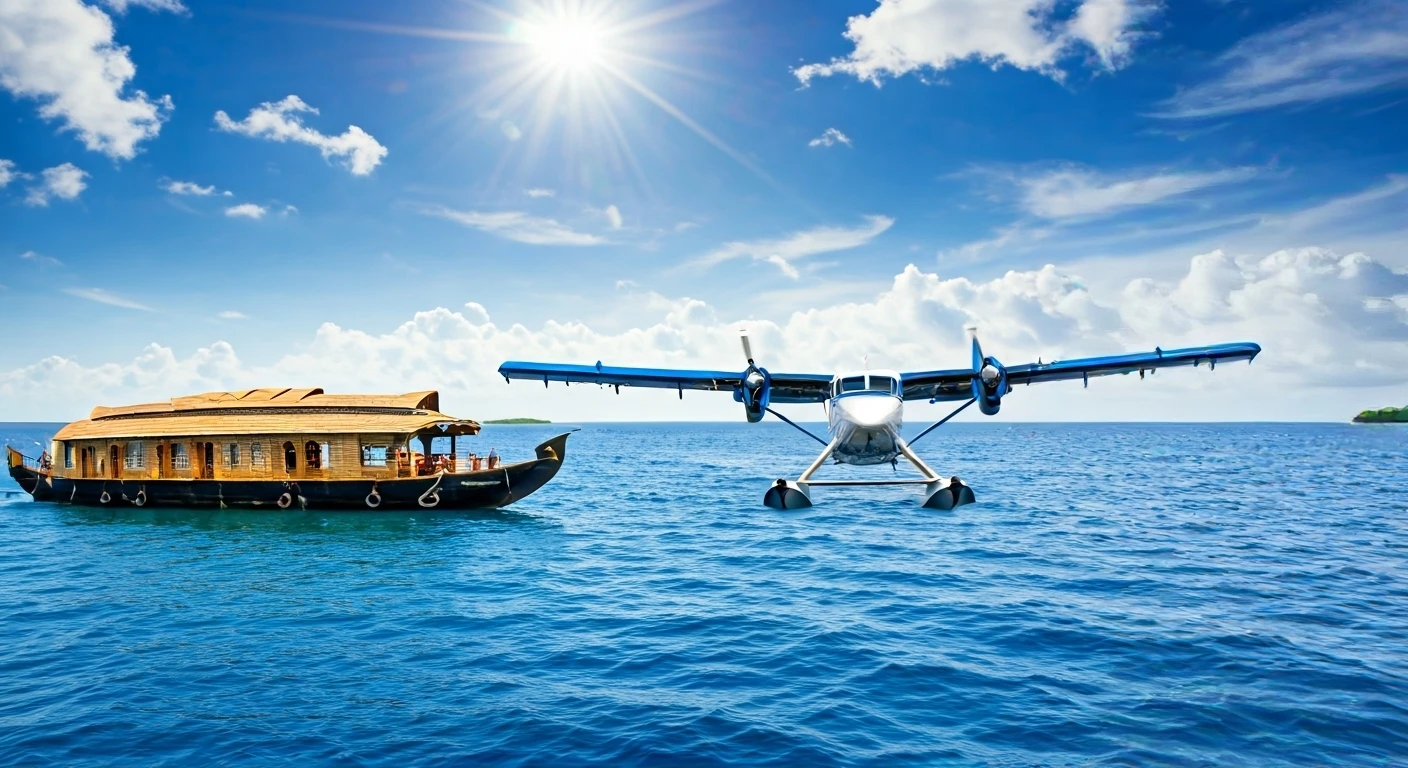 Seaplane to Lakshadweep Offers Tropical Escape