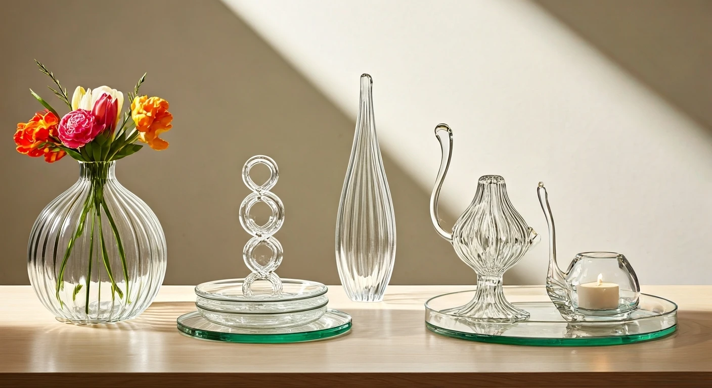 Glass Decor Can Elevate Your Home Interiors