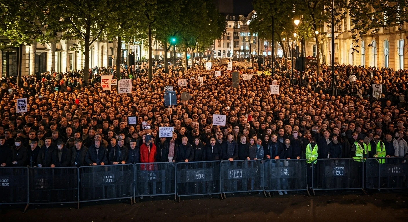 London Protests Oppose Immigration Policies