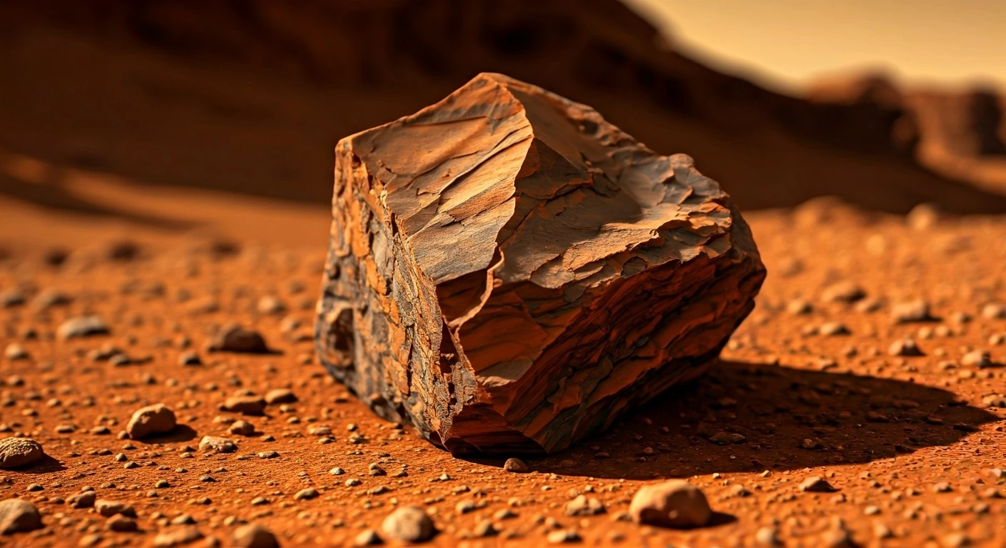 NASA Finds Hints of Past Life on Mars Rocks