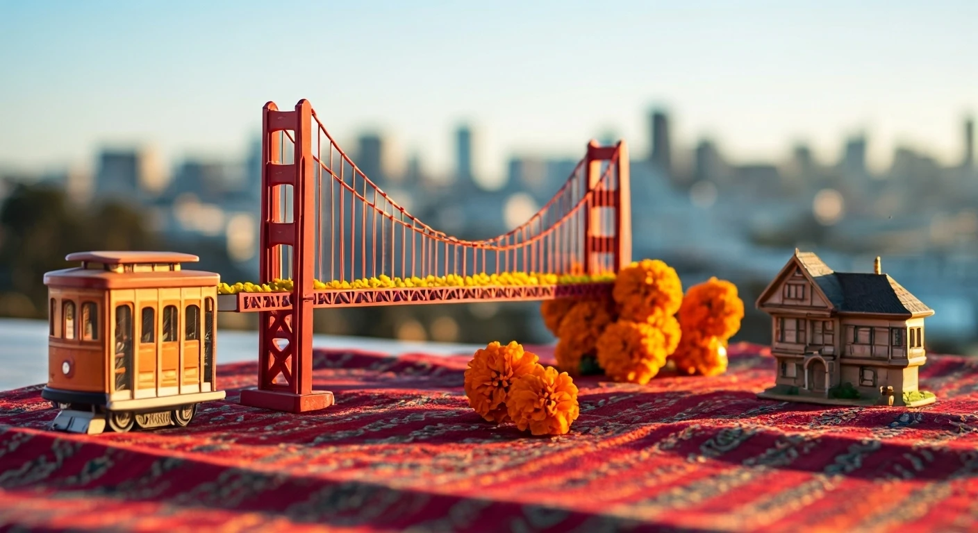 Bhagyashree Enjoys San Francisco Vacation