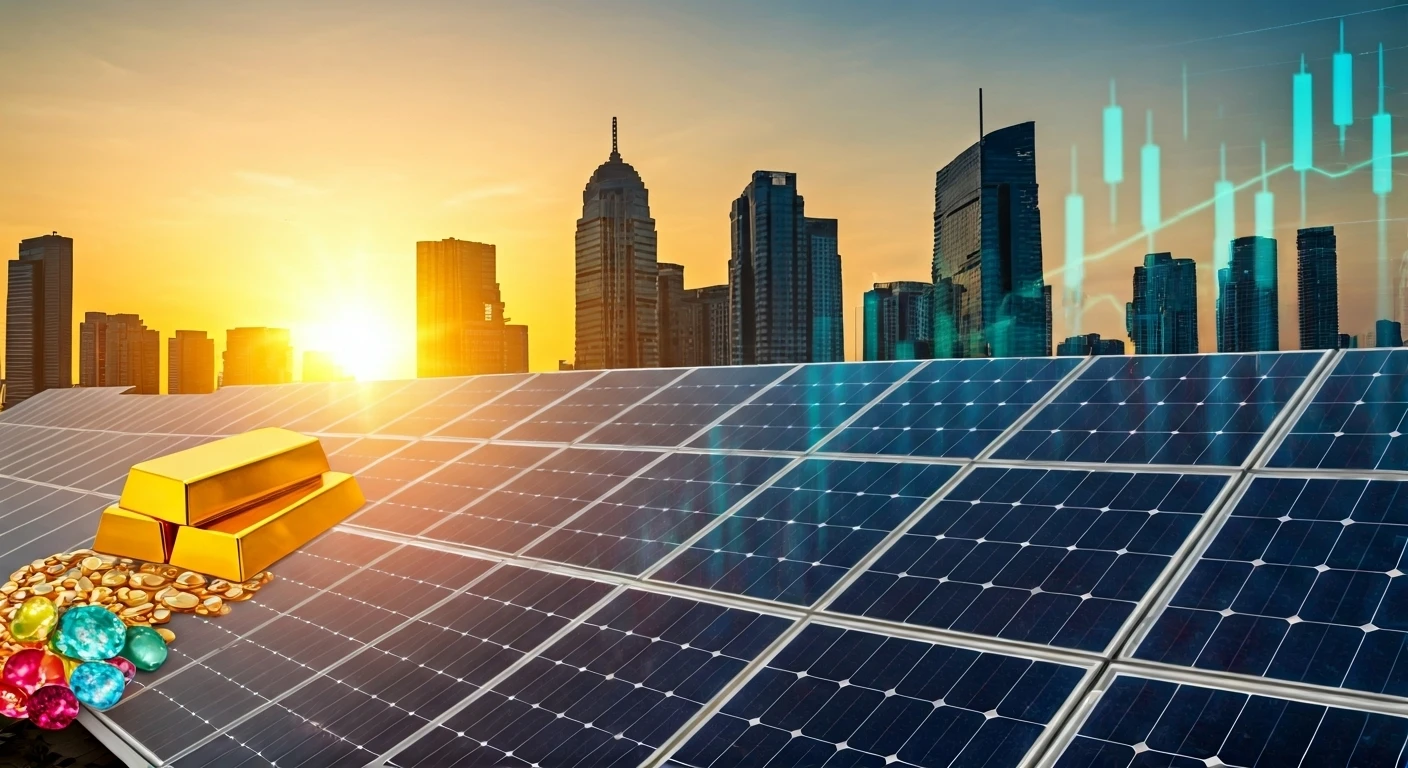 India's Solar, Gold Sectors See Market Activity