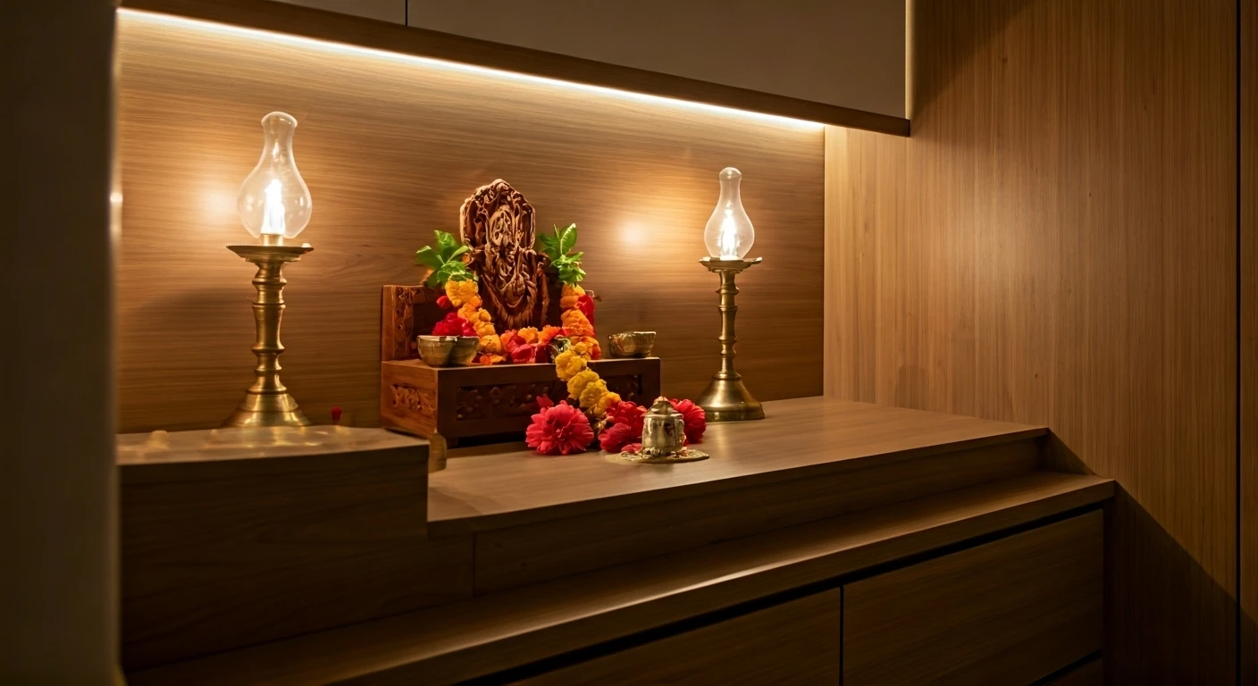 Design a Serene Pooja Room at Your Home