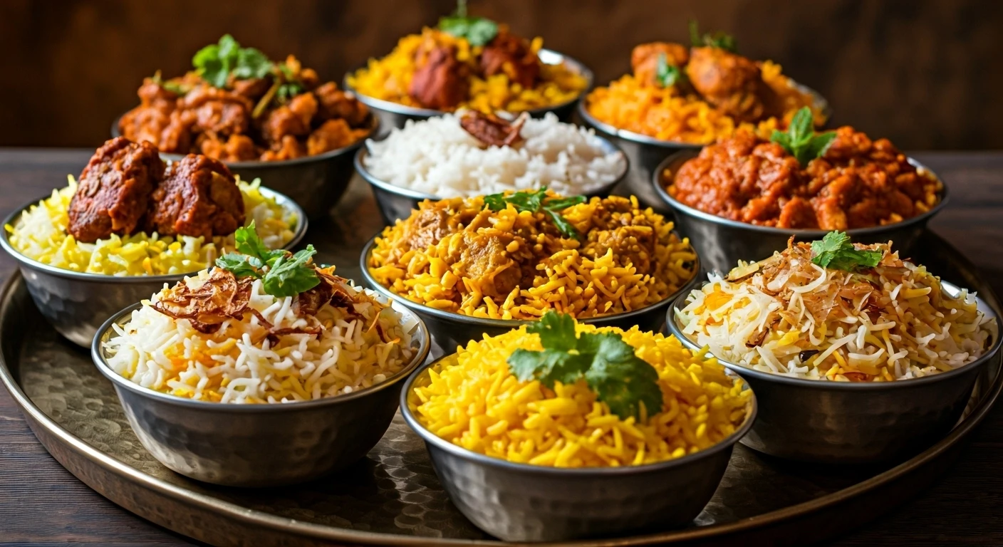 Taste 9 Amazing Biryanis From India!